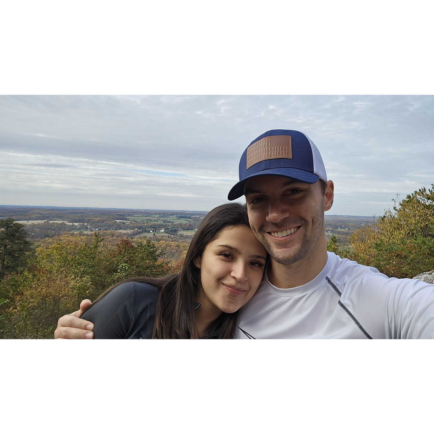 Hiking date.