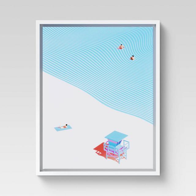 16" x 20" Beach Retreat Framed Canvas - Project 62™