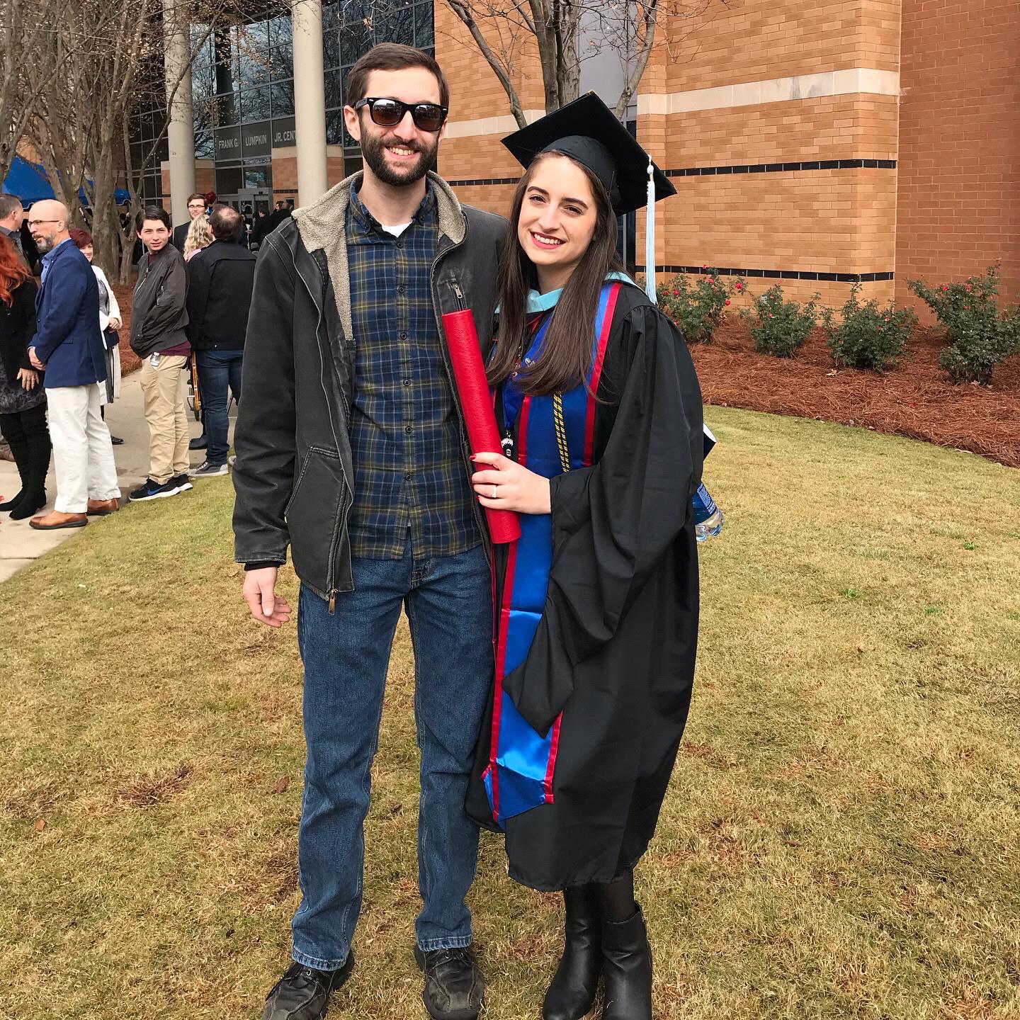 Celebrating Alissa getting her Masters Degree!