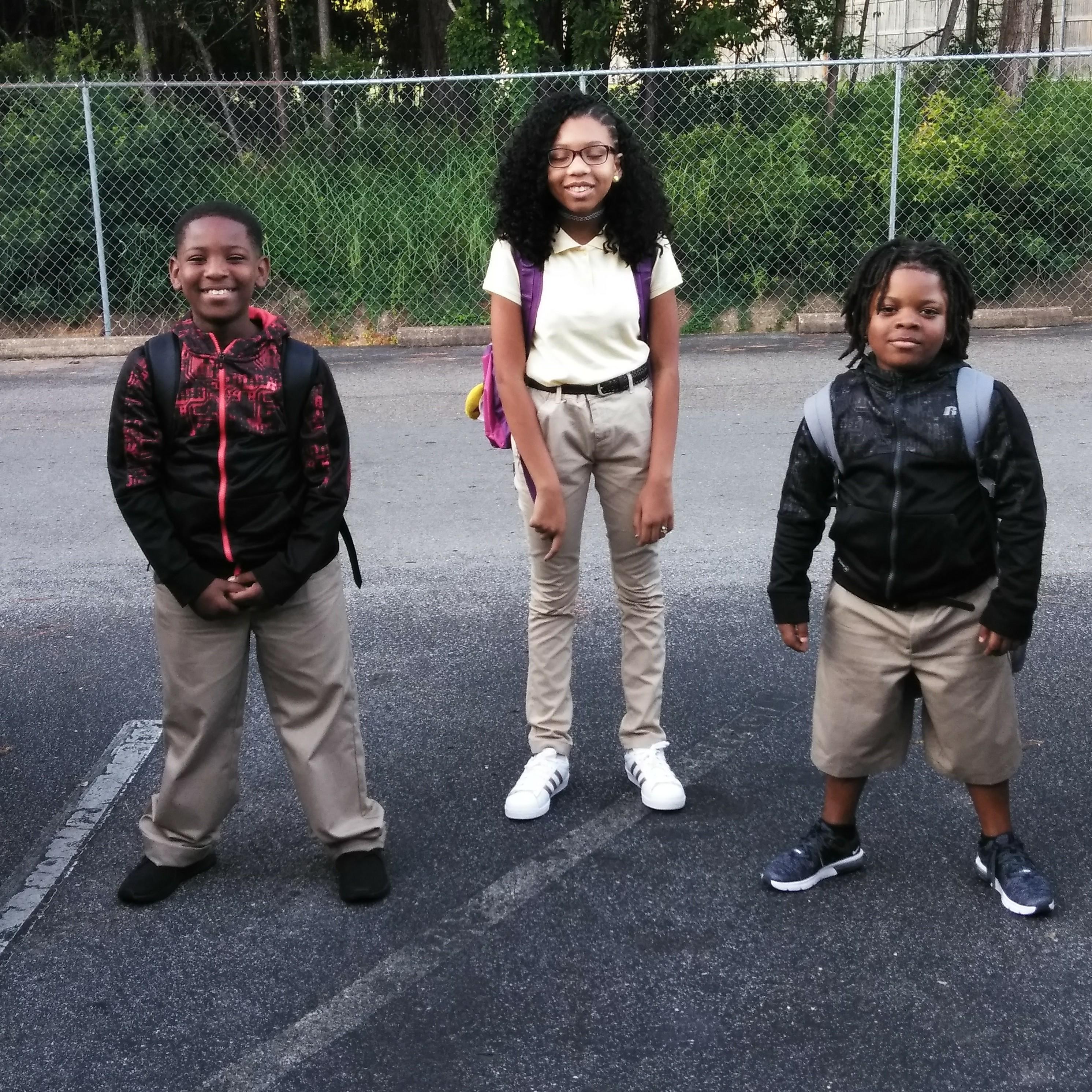 1st day of school for our little ones 2k18-2k19 school yr