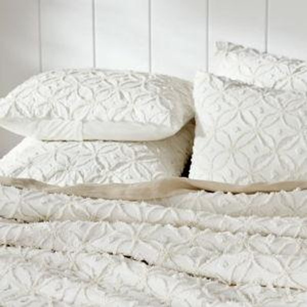 Layla Cotton Embellished Quilt - queen size