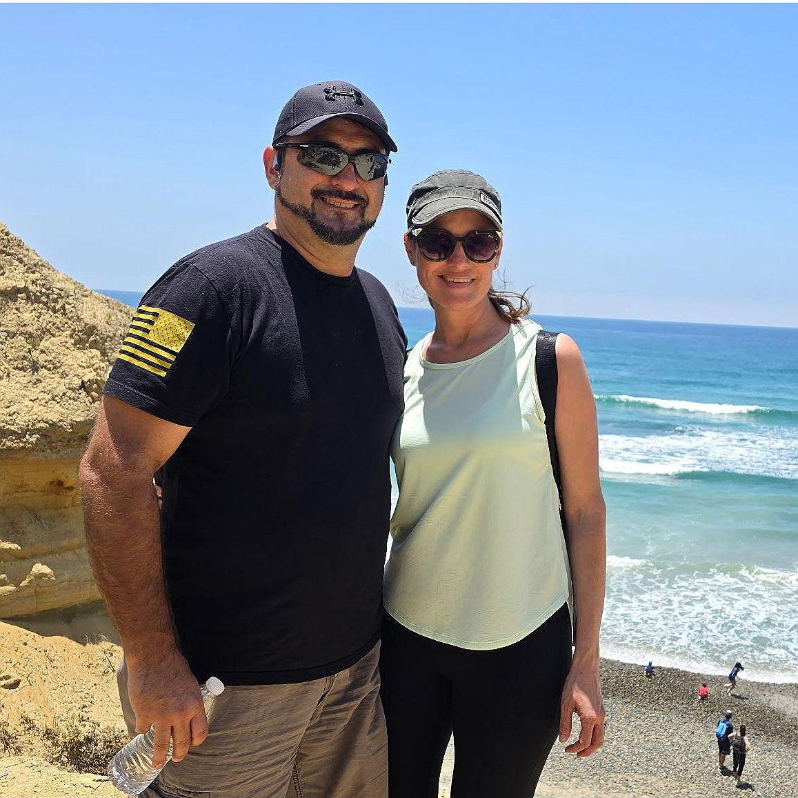 Our first trip to Torrey Pines Trails.