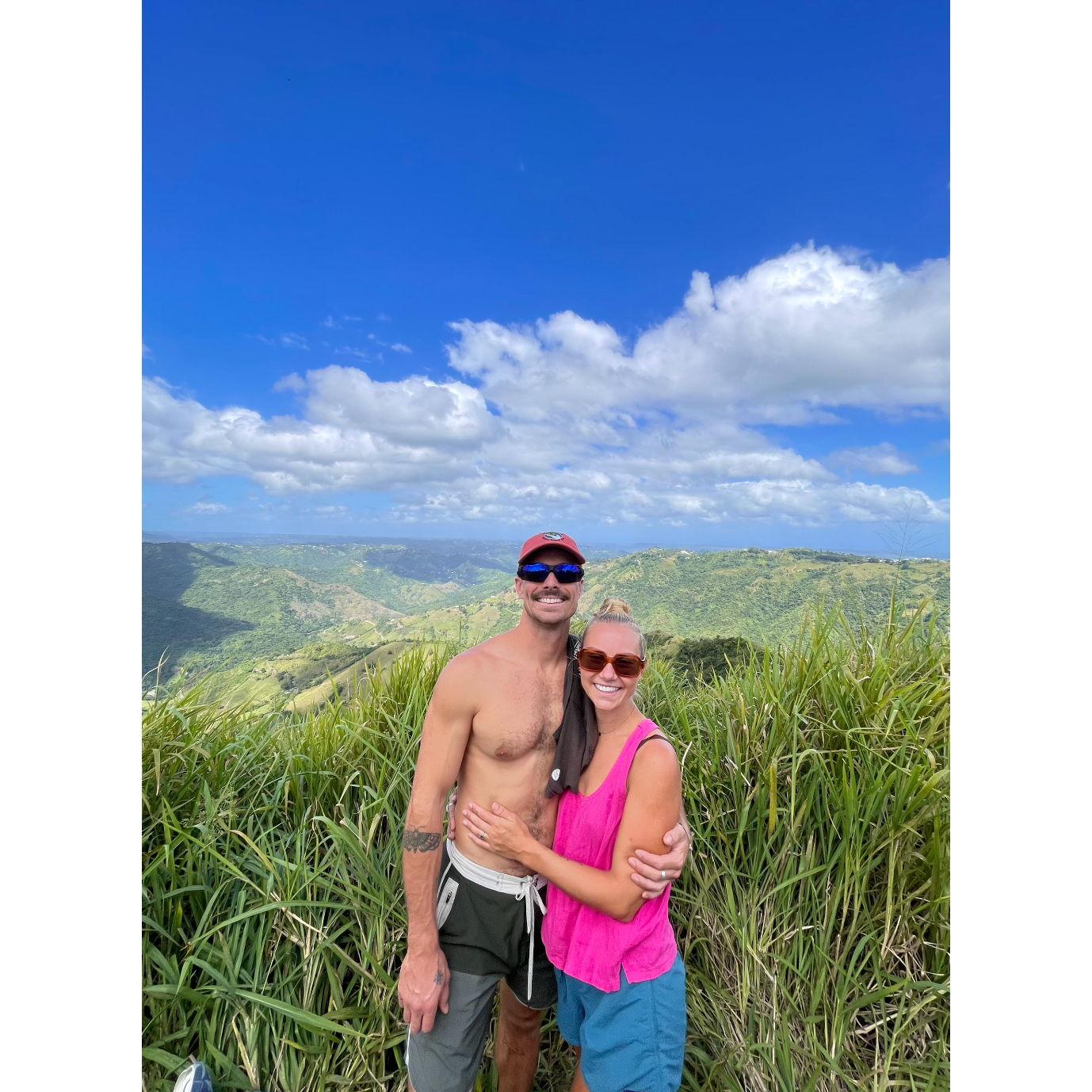 Cerro Mime hike in Puerto Rico