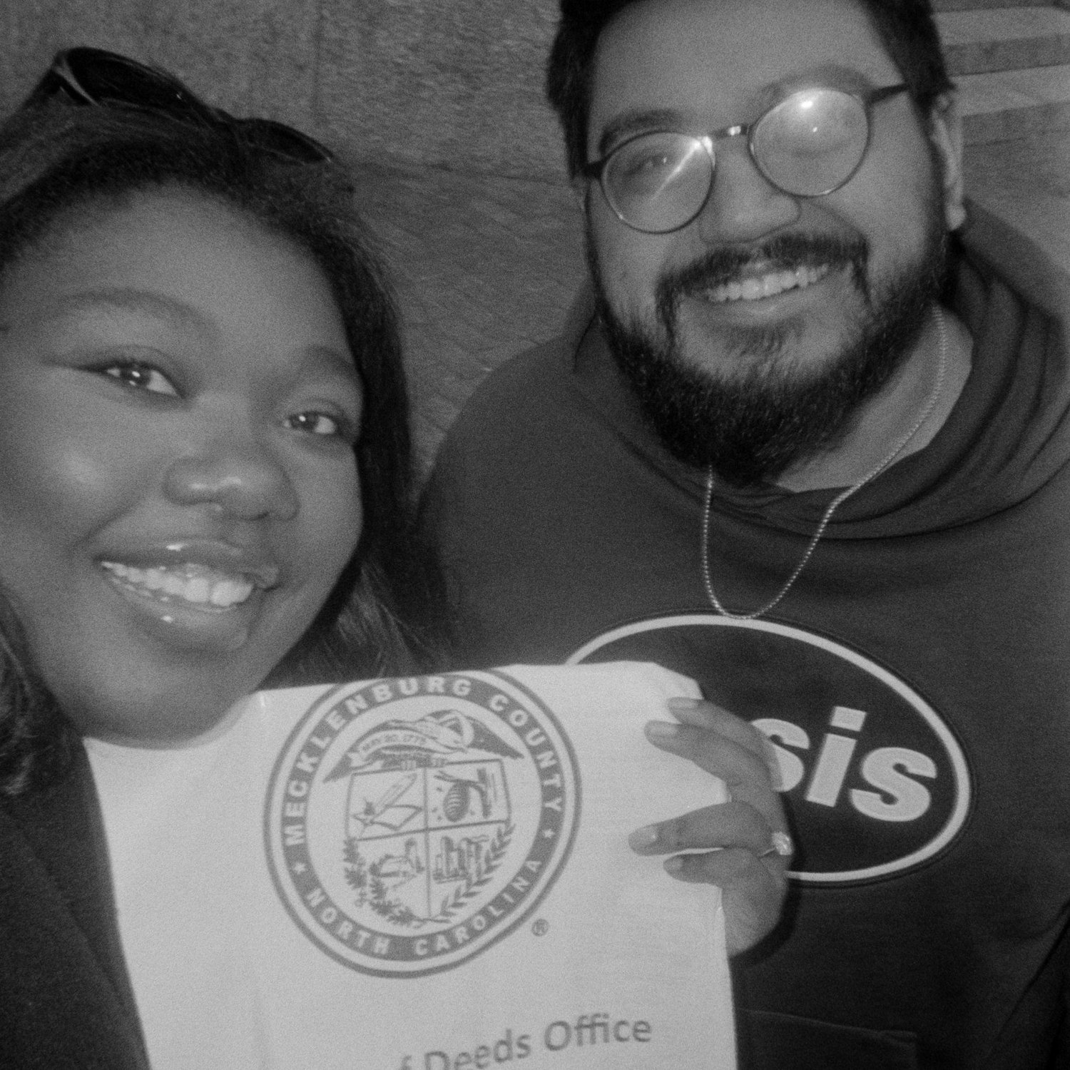 Just got our marriage license!