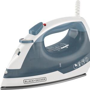 BLACK+DECKER Easy Steam Compact Iron for Clothes, Automatic Shutoff, Nonstick Plate, Light Weight, 1200 Watts