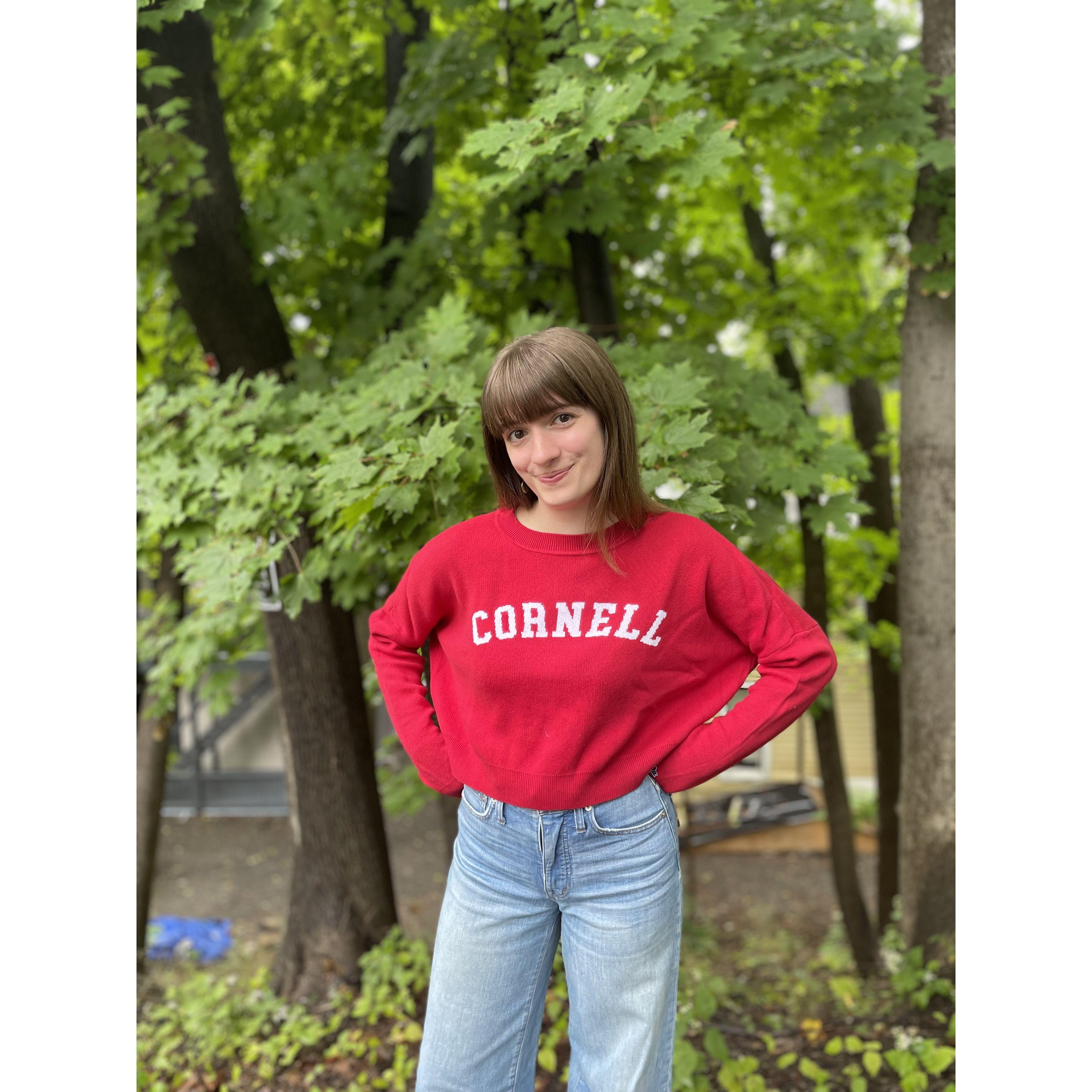 Fall 2022: Started my PhD in philosophy at Cornell 👩‍🏫