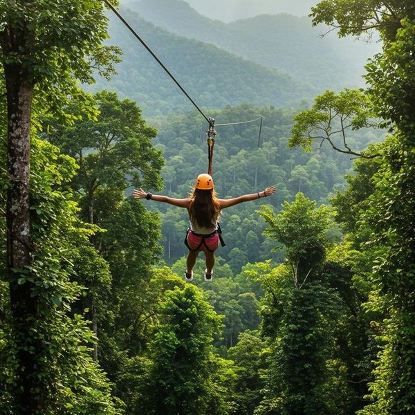 Zip line experience
