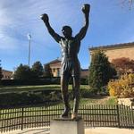 Philadelphia Museum of Art Steps aka "Rocky Steps" and Rocky Statue
