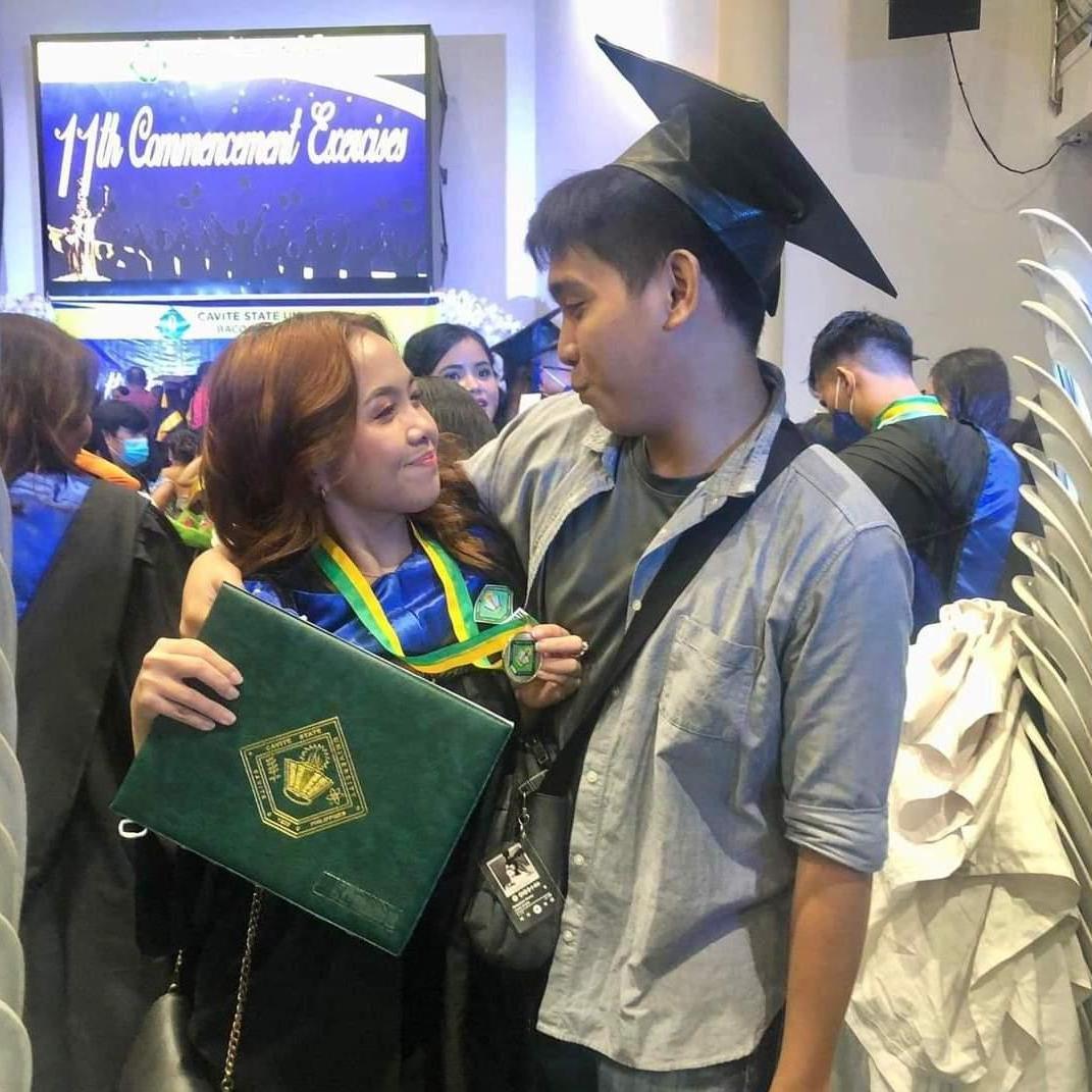 Her graduation day. -2022