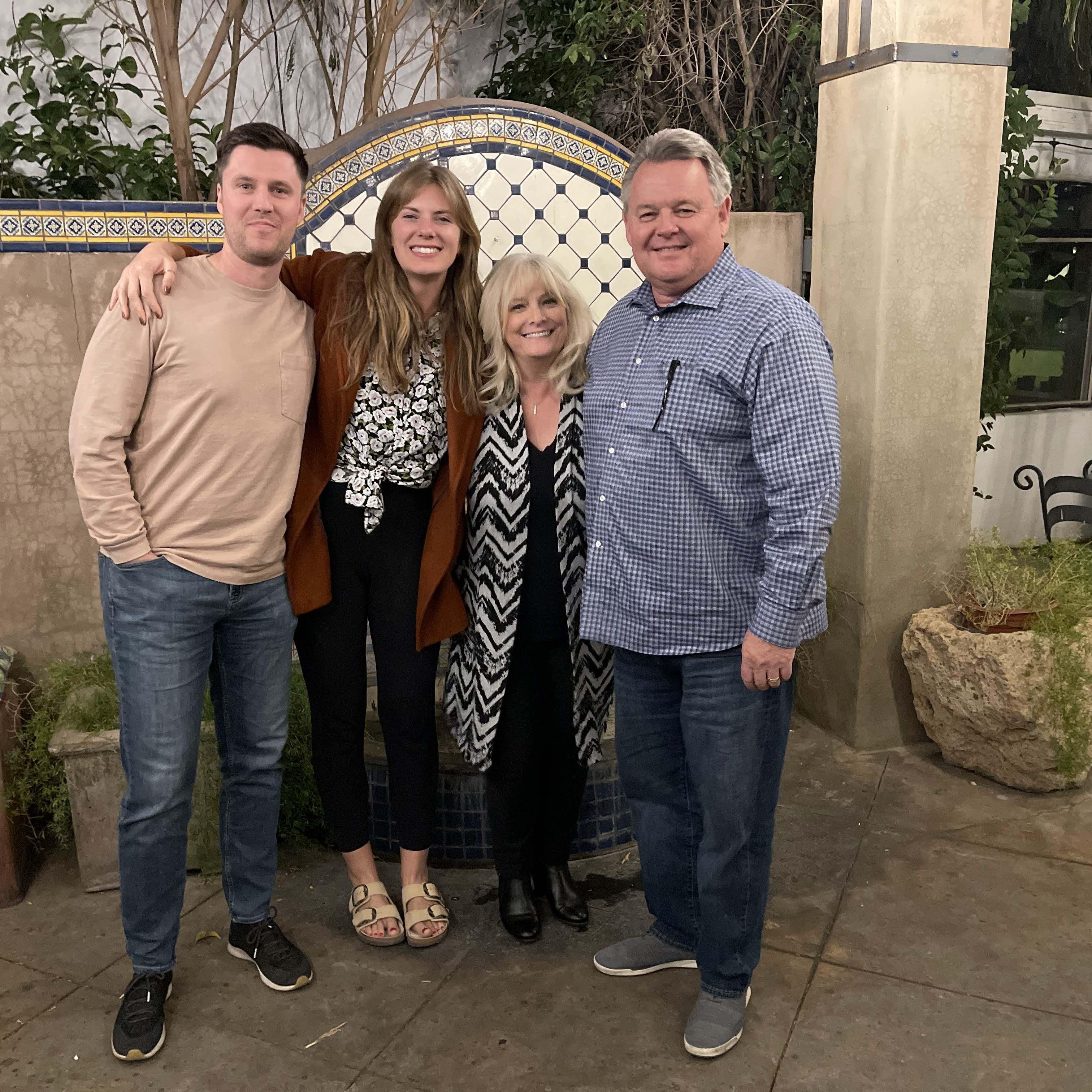 Catching up with Aunt Sandra, and Uncle Phil! Tucson, Arizona. March 2022.