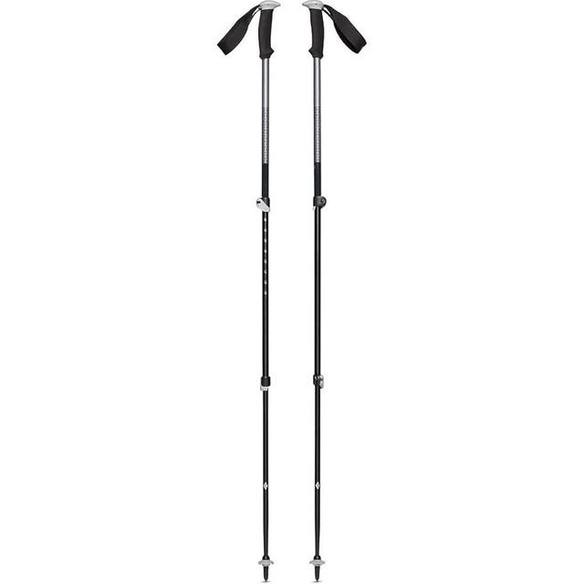BLACK DIAMOND Trail Sport Trekking Poles, Two Lightweight Collapsible Aluminum Hiking Sticks with FlickLock Easy Adjustability for Hiking, Trekking, Backpacking, Walking, Camping, Travel
