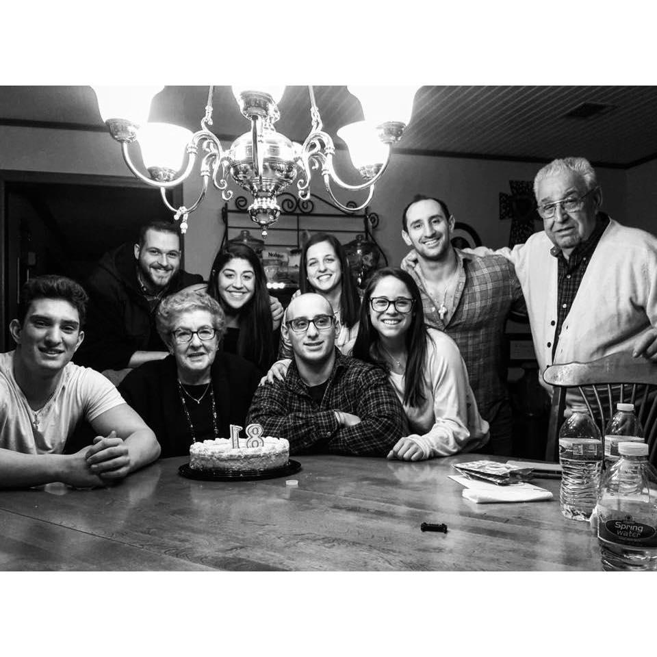 And almost complete family photos with almost all the grandkids (miss you little sis Giovanna).