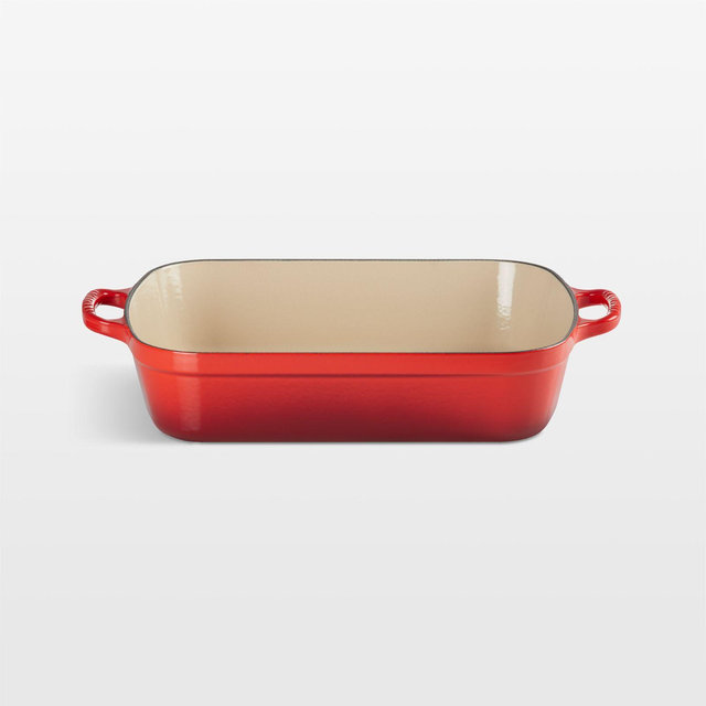 Le Creuset ® Signature 5.25-Qt. Cerise Enameled Cast Iron Roaster