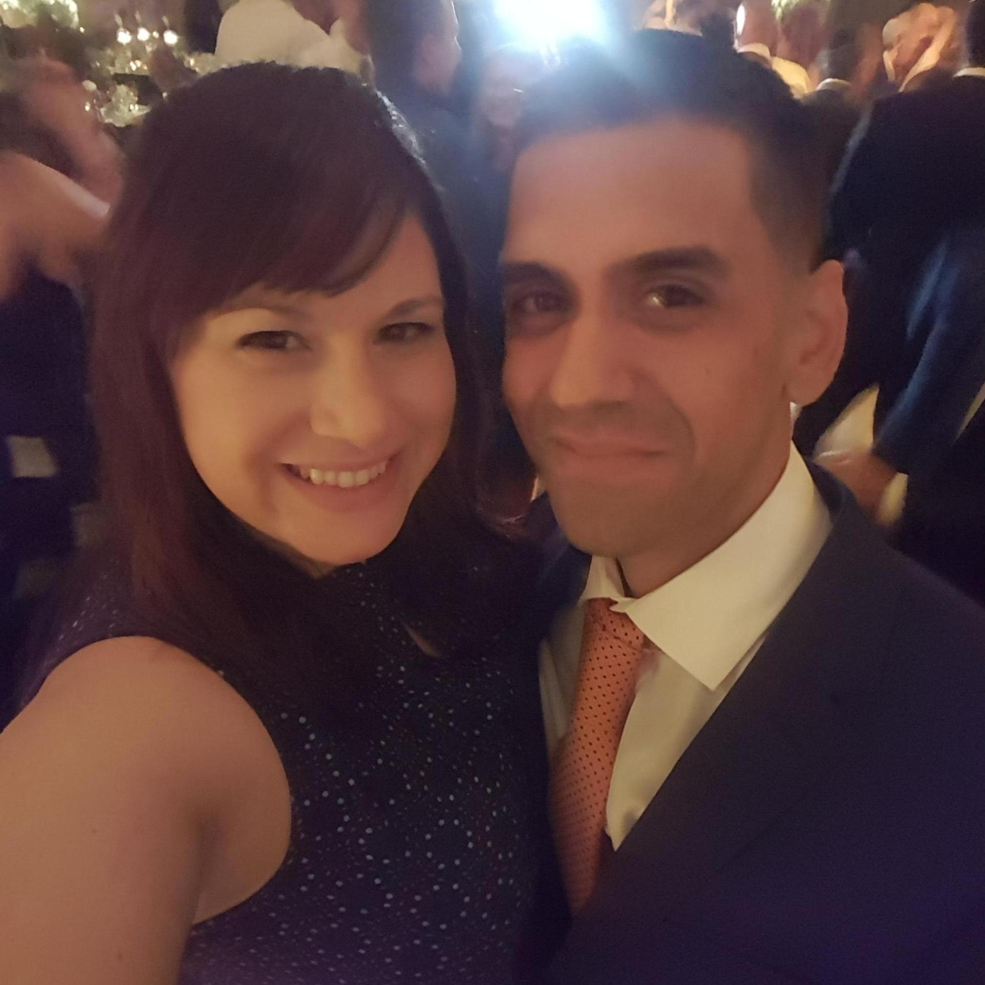 Celebrating at the Rasowsky-Sherman wedding