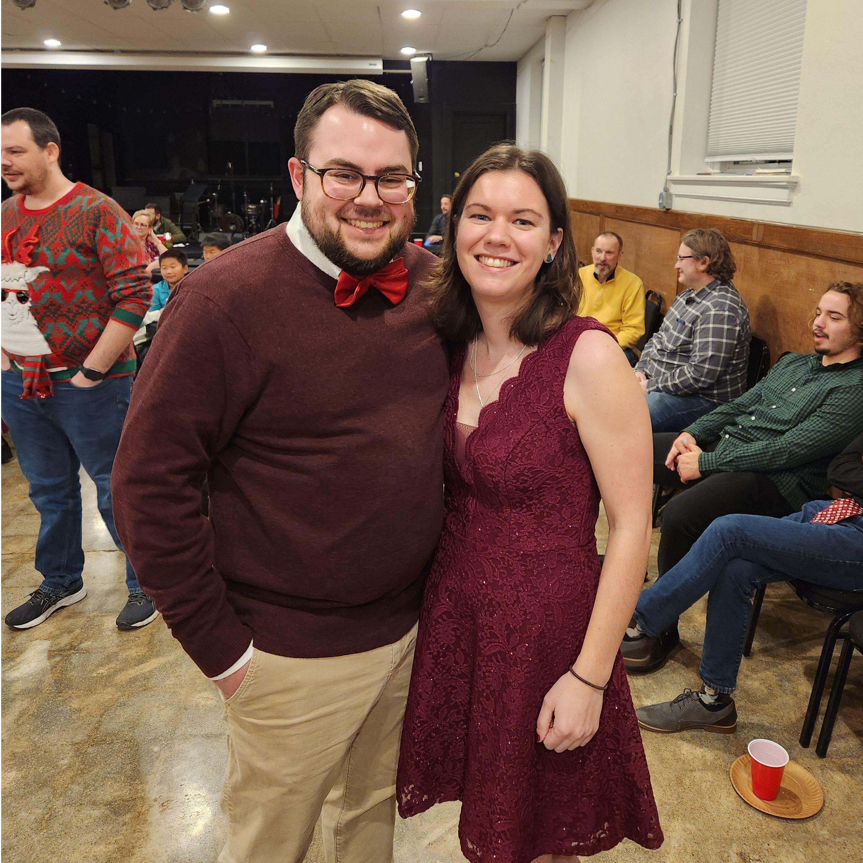 Christmas Eve at church together!