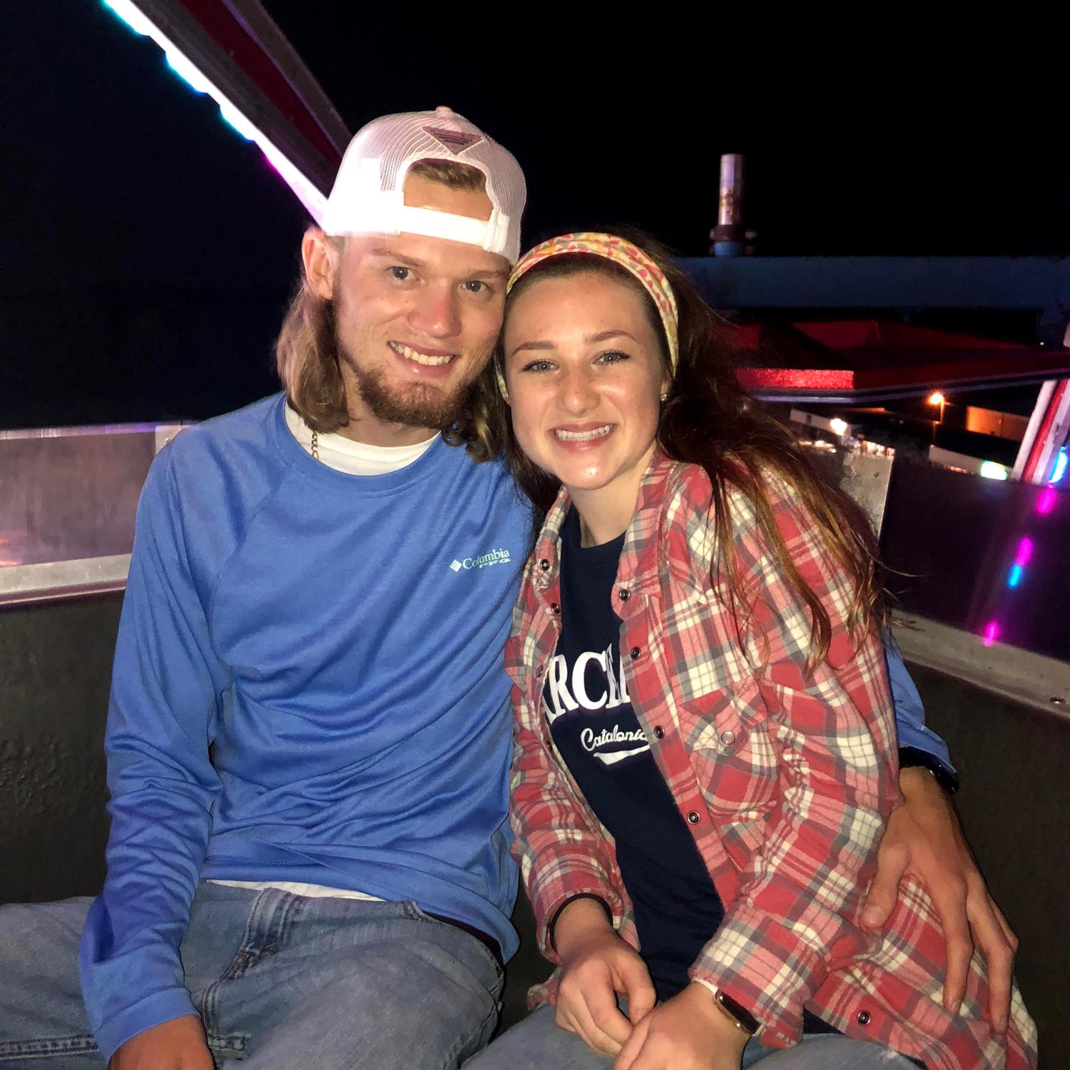 Alexis and Dlyen at the fair in 2018
