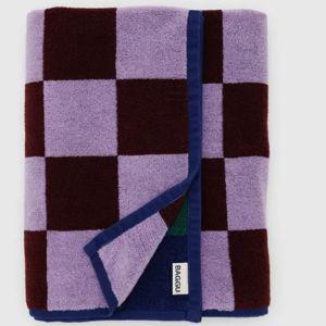 Bath Towel Jewel Checks - Baggu