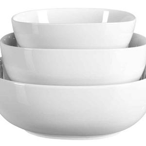 Porcelain 3 Piece Serving Bowl Set