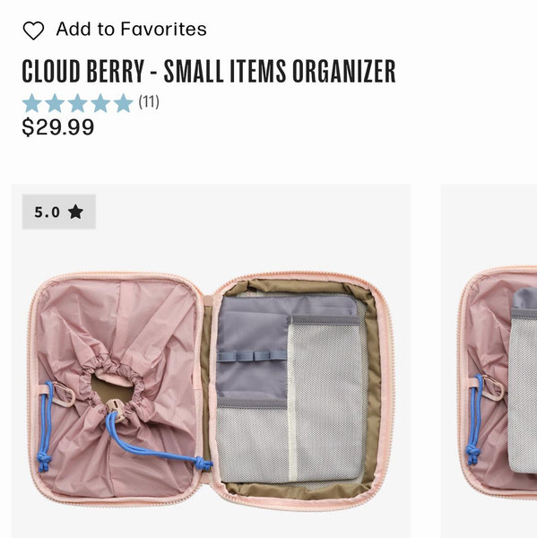 Cloud Berry - Small Items Organizer