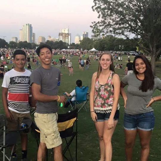 Blues on the green