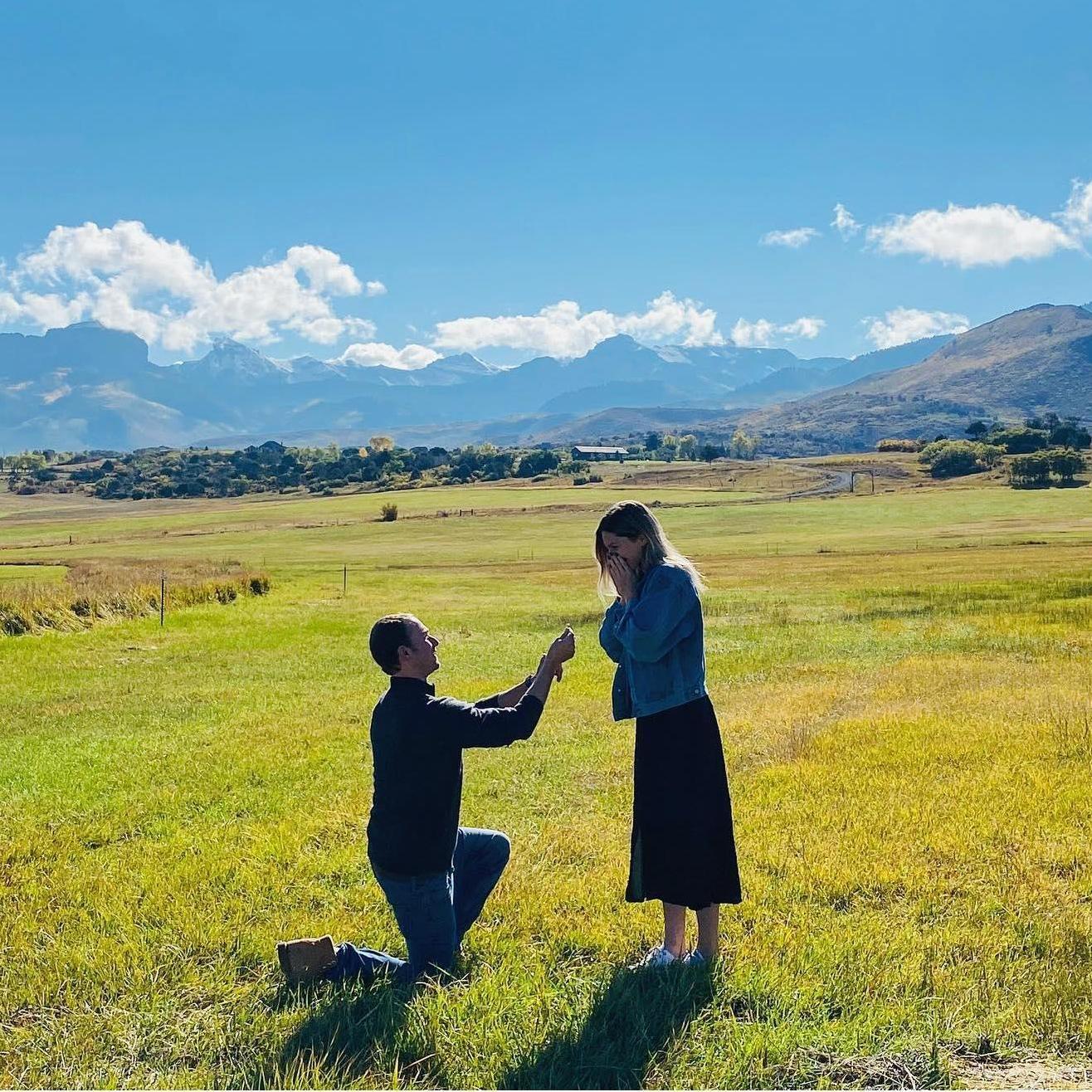 Chris proposed! Ouray, CO. October 2nd, 2021
