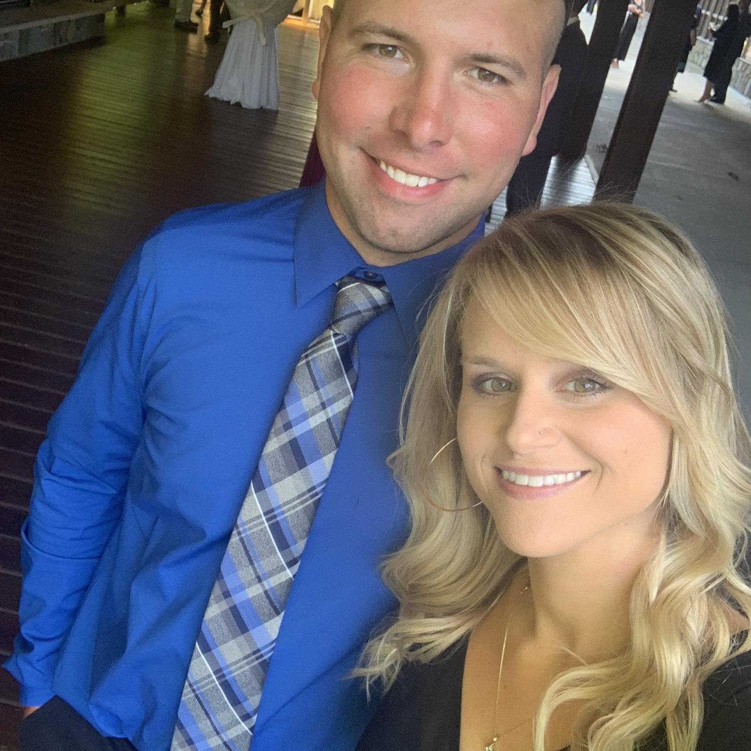 Attended one of my good friends weddings about a month after we started dating. This is where Aaron learned that his girlfriend likes to dance and stick leftover cookies in her purse to take home.