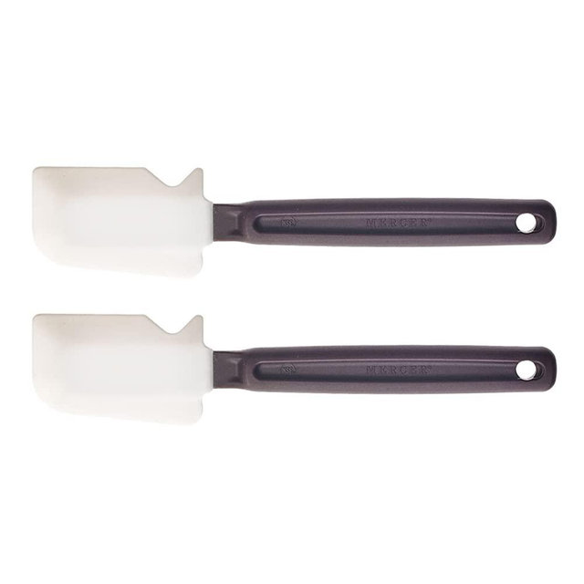 Mercer Culinary 10 Inch Heat Resistant Silicone Spatula - 2 Pack