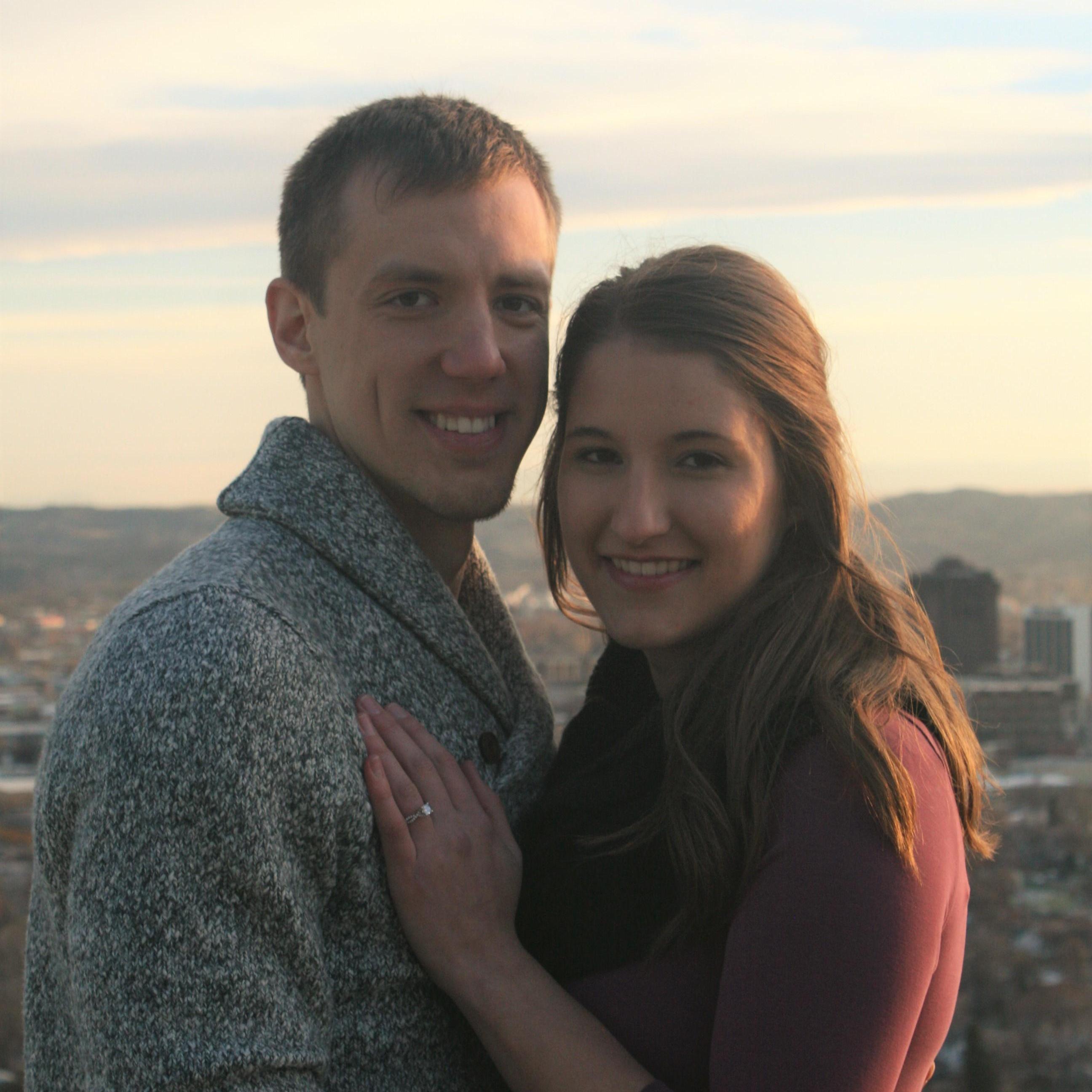 Engagement photos in Billings. MT.