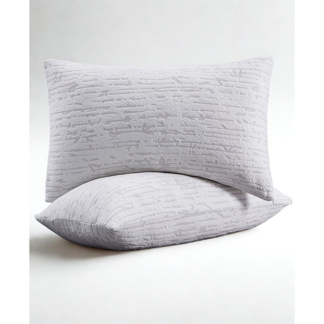 Nestl Adjustable Support Shredded Memory Foam 2-Pack Pillow, King