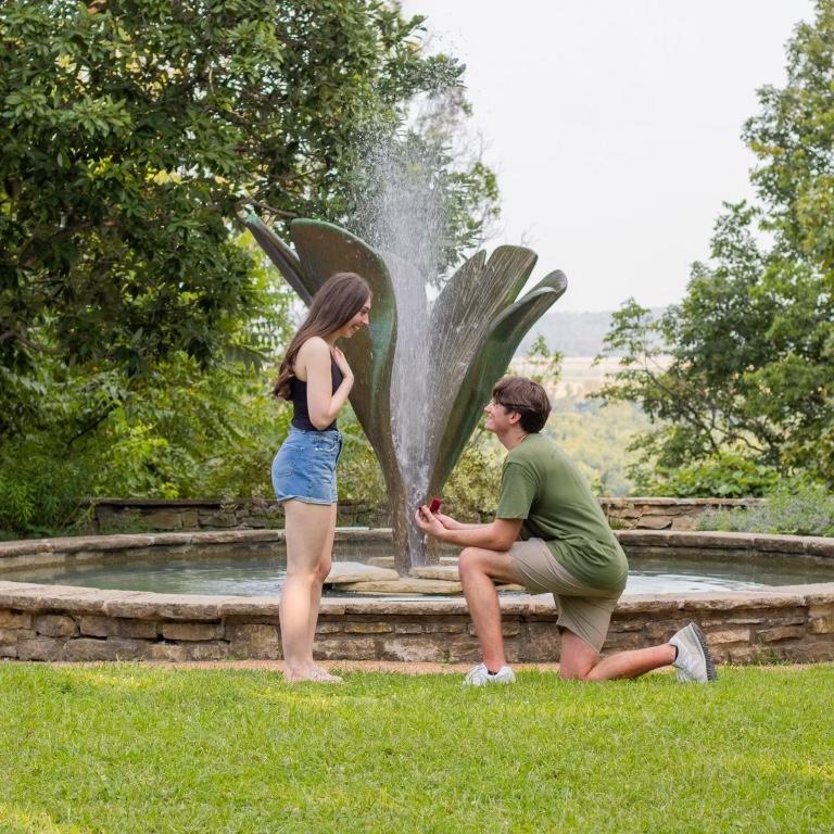 The moment Abby said YES!