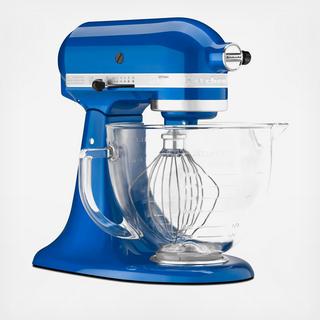 Artisan Design Series 5 Qt. Tilt-Head Stand Mixer with Glass Bowl