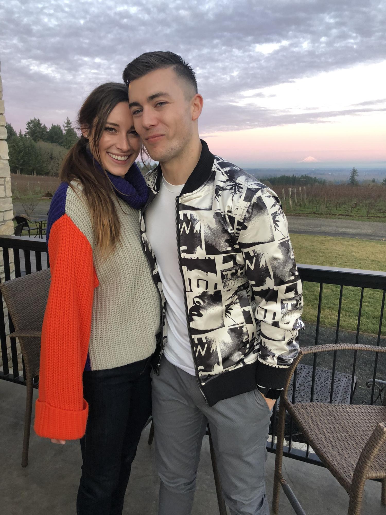 We marked our first visit to the family's new home in Oregon by visiting OR wine country. True to form.
