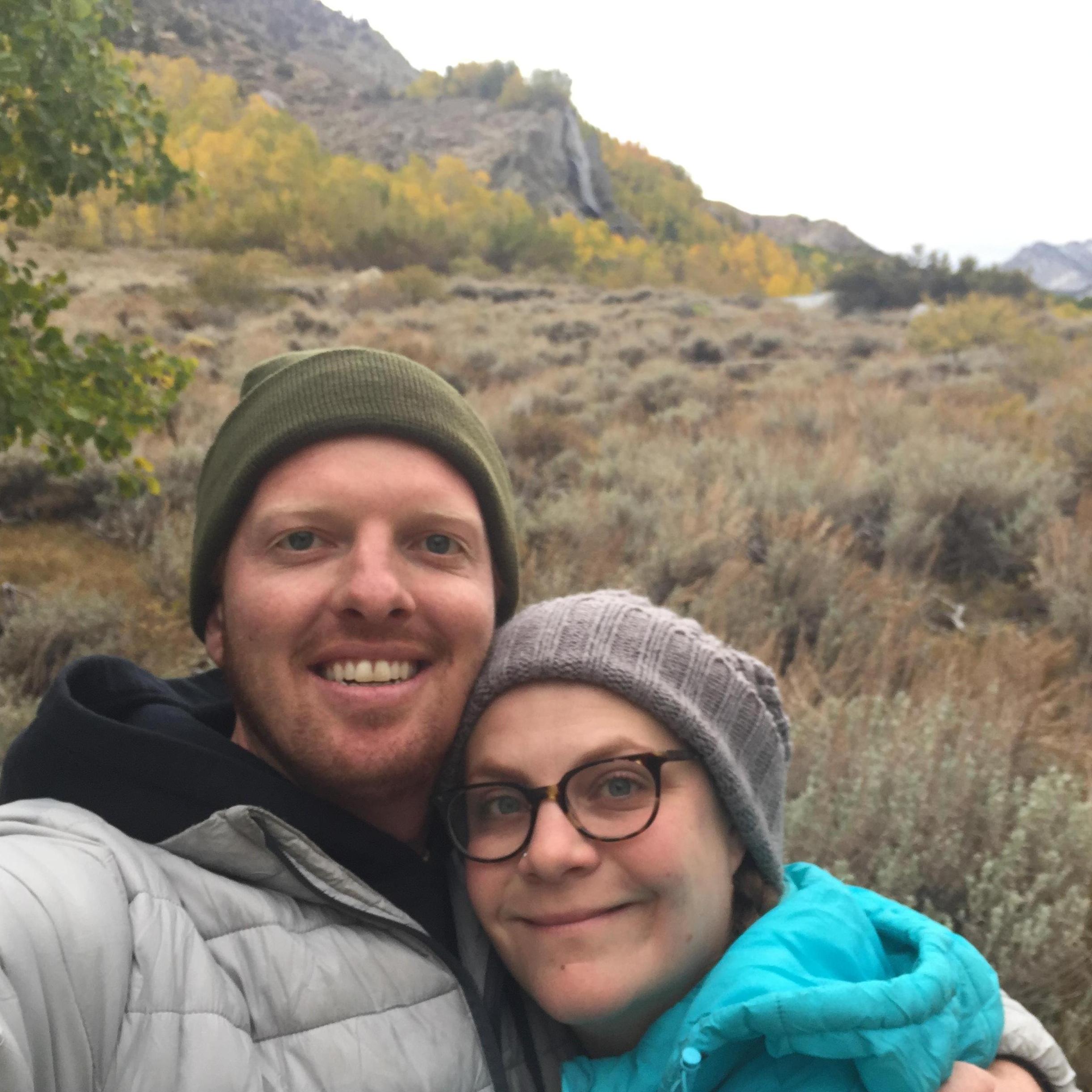 Jacks first time up to the cabin in Bishop Creek, CA. and just a couple days before he proposed in Yosemite!
