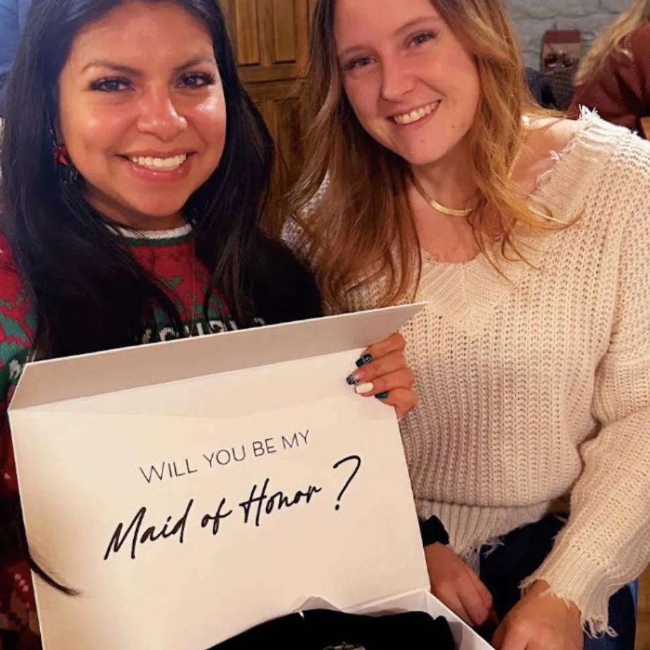 Maid of Honor Proposal - Missa Culver