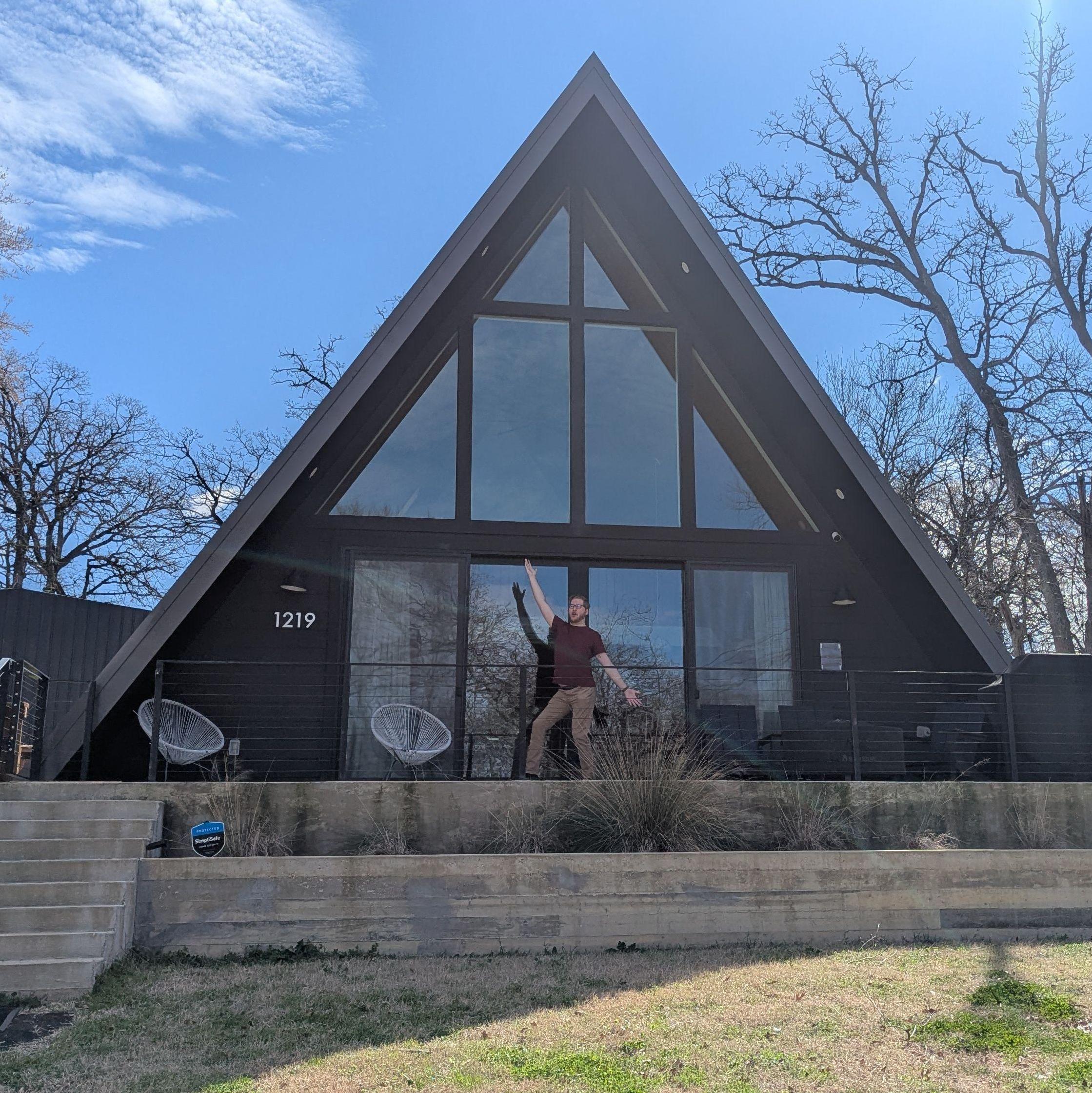 Jacob rented this cabin for us the weekend he proposed!