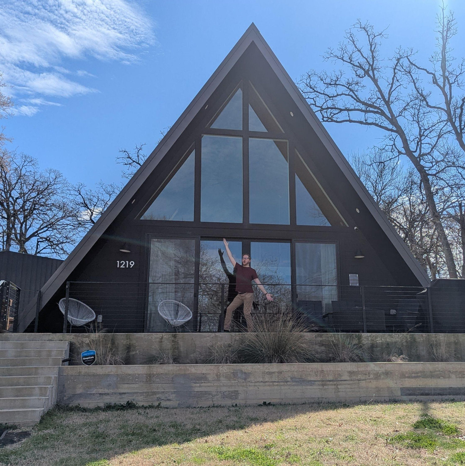 Jacob rented this cabin for us the weekend he proposed!