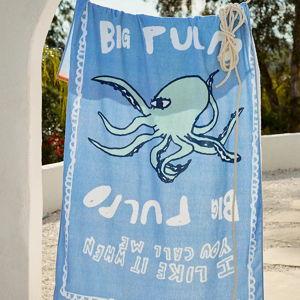 The Original Tinned Fish Candle Tin Tin! Cotton Printed Beach Towel​