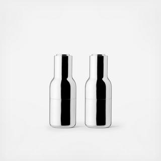 Stainless Salt & Pepper Bottle Grinder Set