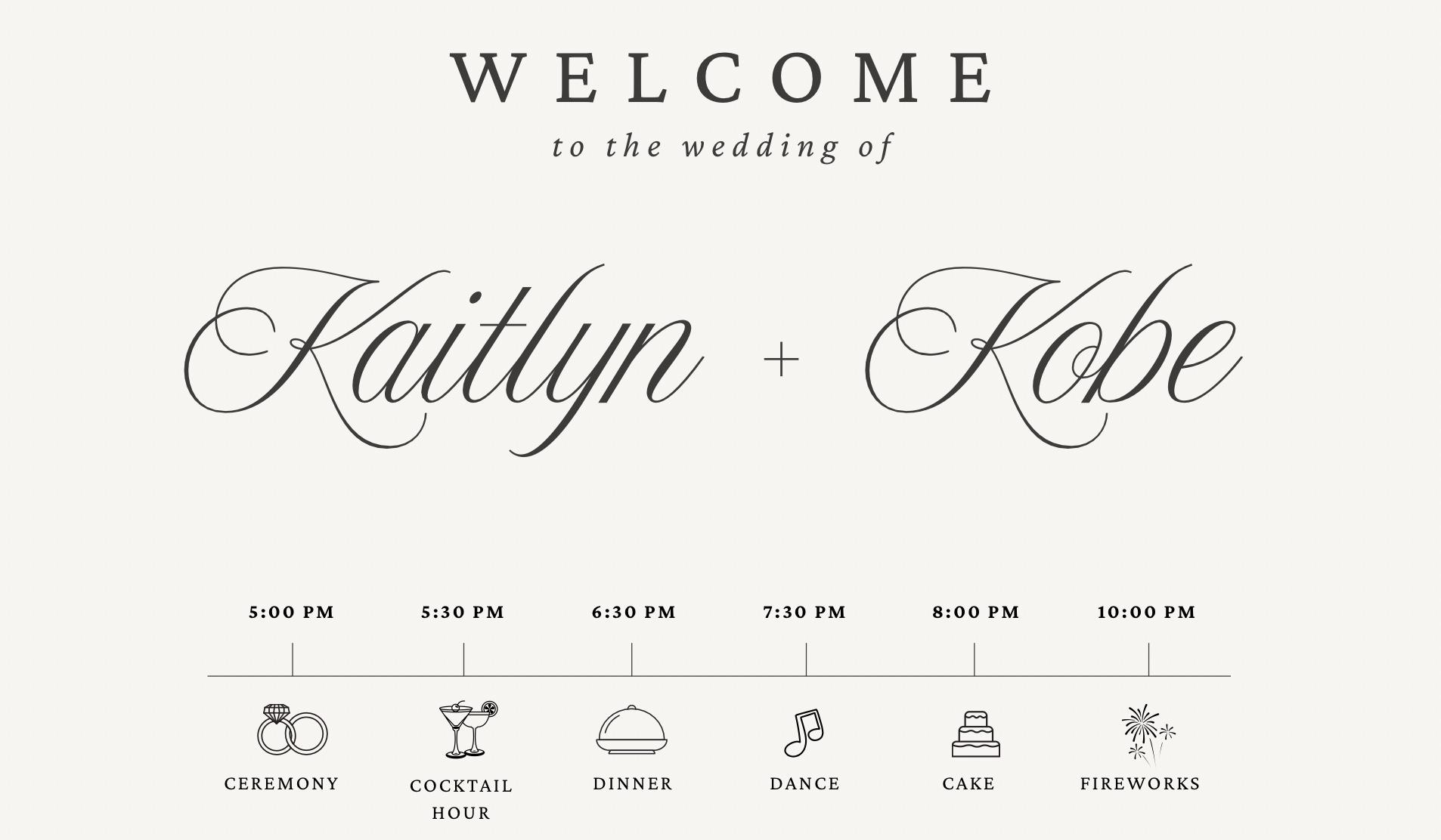 The Wedding Website of Kobe Bowling and Kaitlyn Bowling