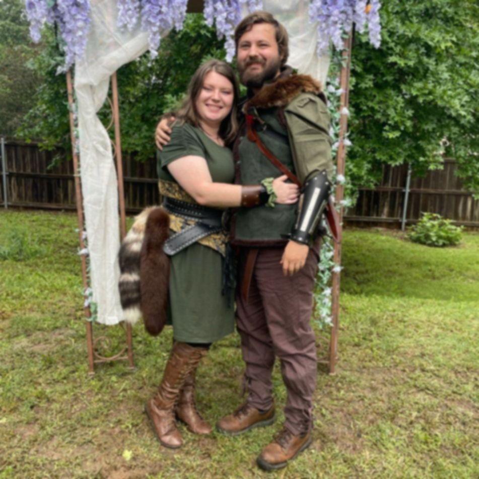 We both love to dress up for Renfaire!