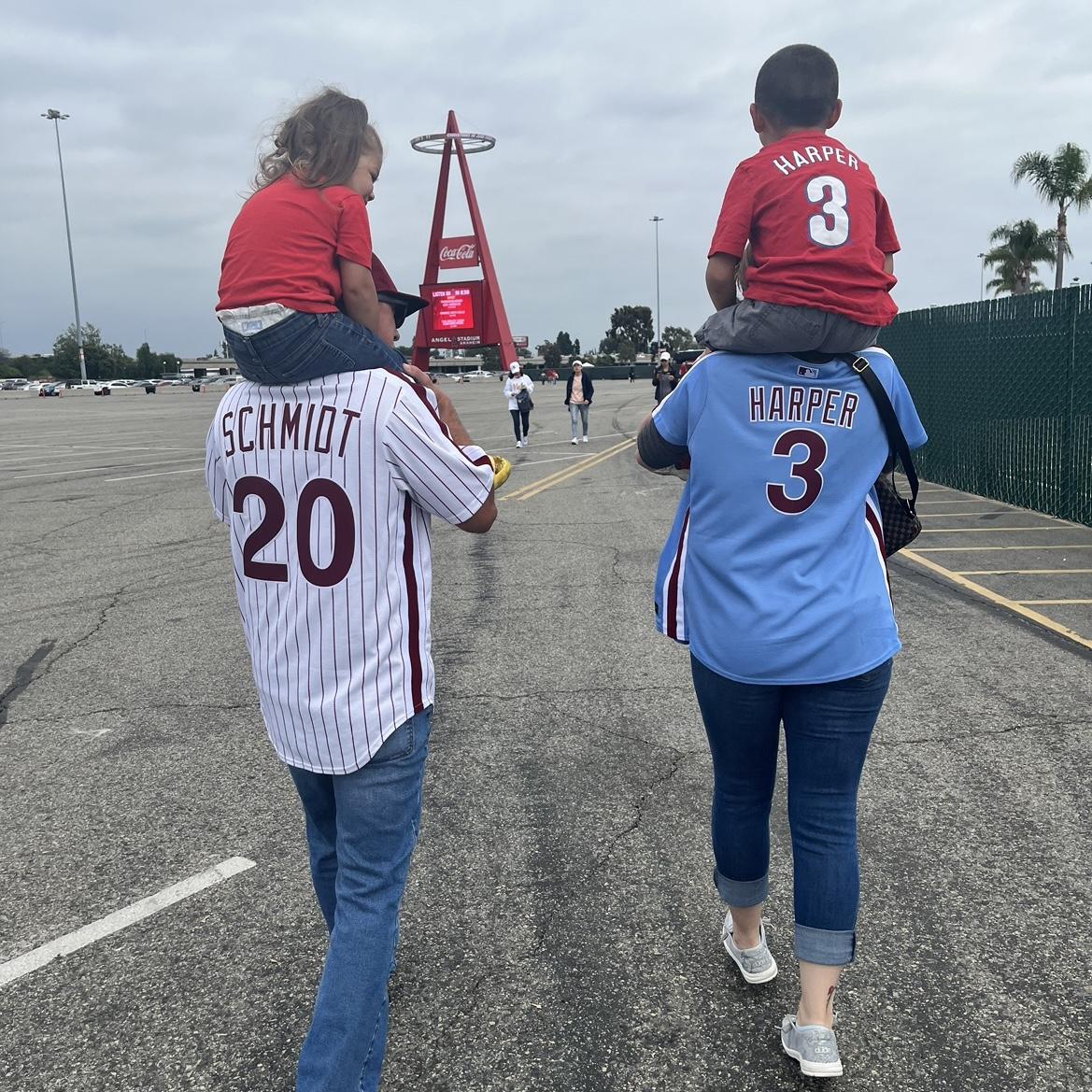 When 2 Phillies take the Angels Stadium