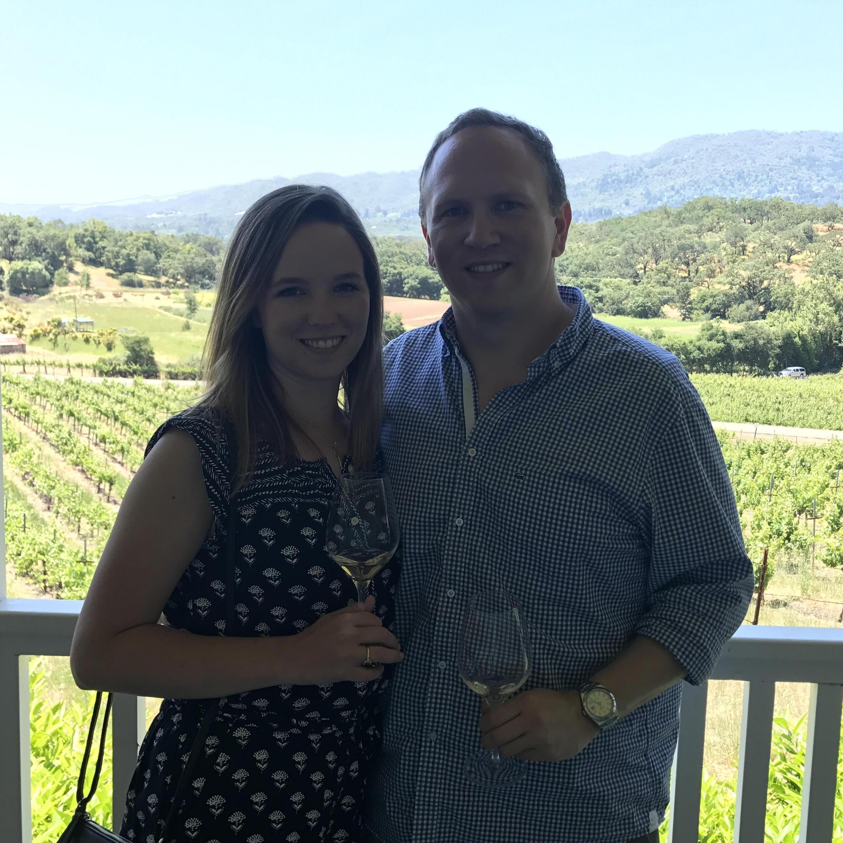 Napa for Brittni's birthday in 2017