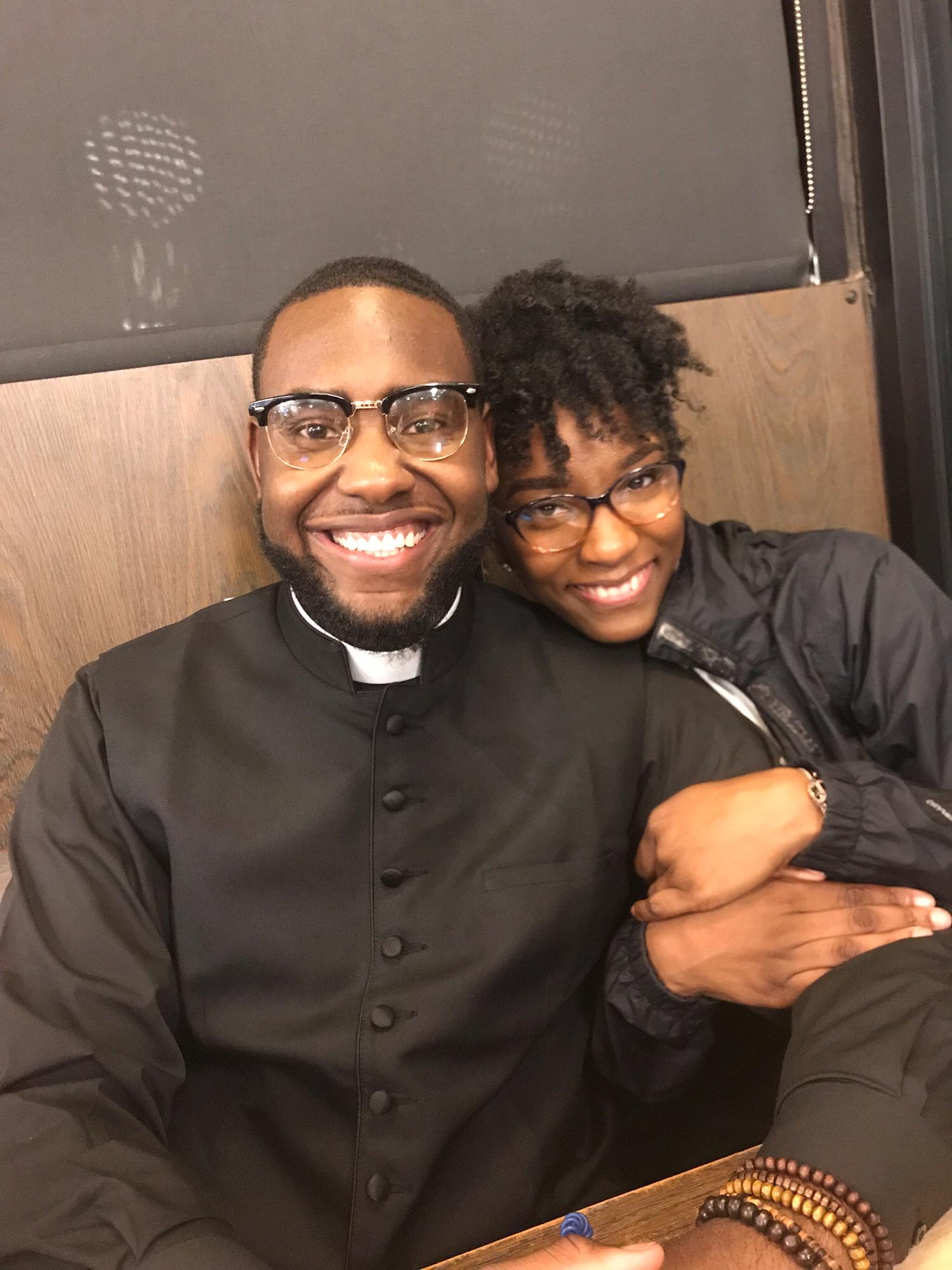 Elder Jackson and Missionary Williams