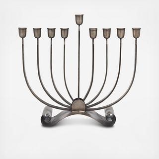 Curved Menorah