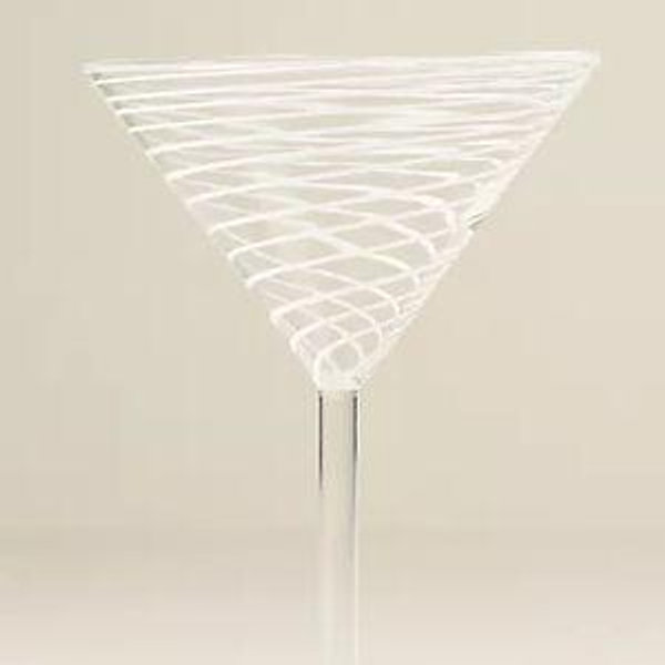 Arabesque Martini Glass