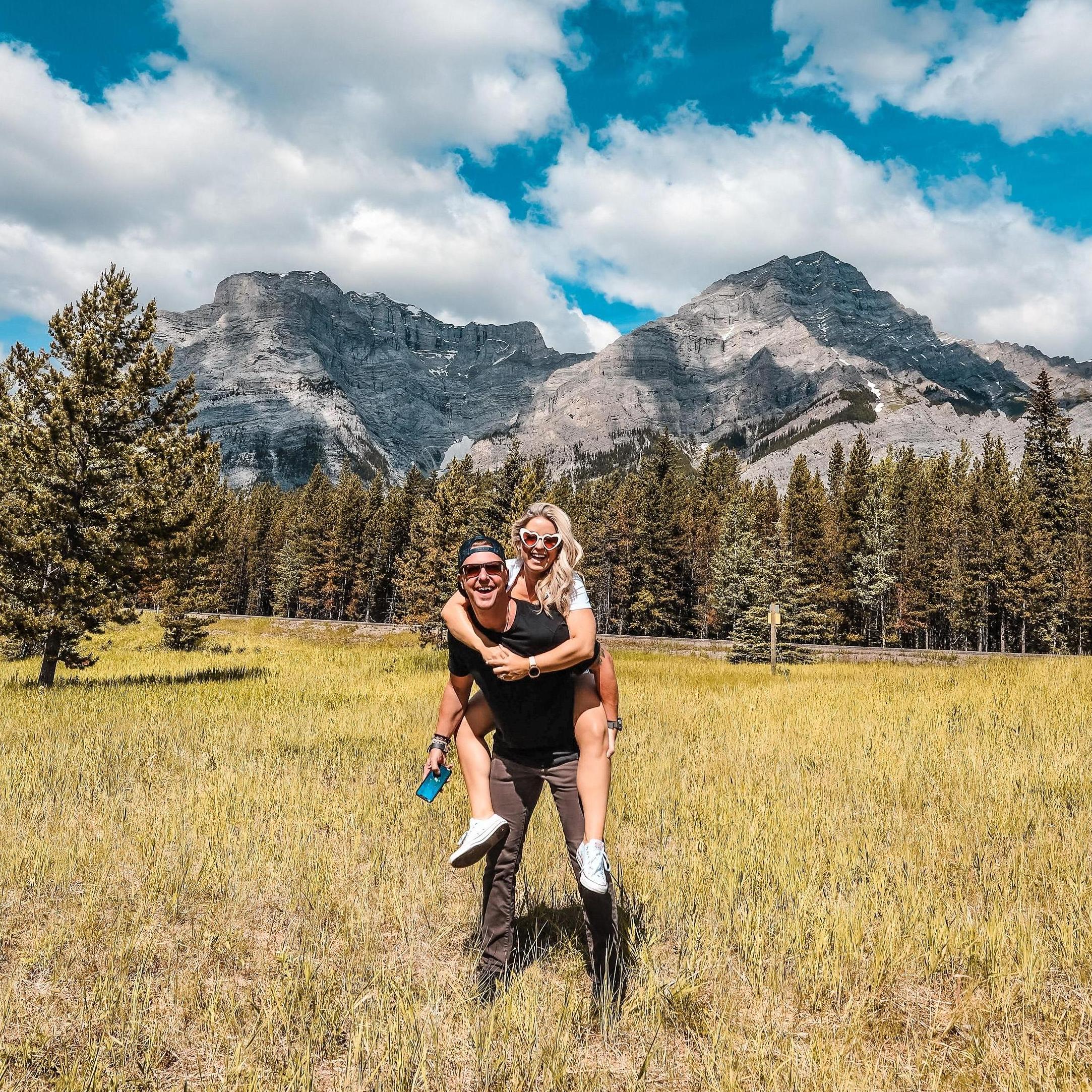 Power Lifting in Kananaskis, Canada