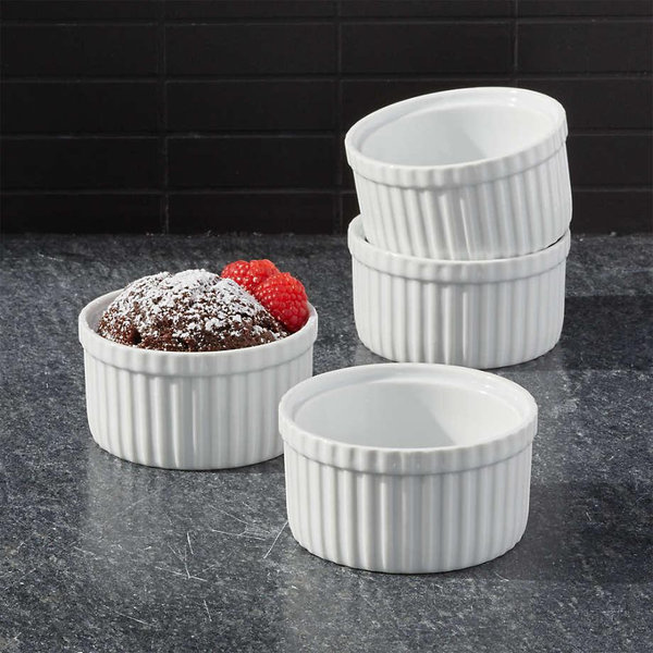 Crate & Barrel Small Ramekins, Set of 4