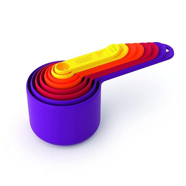 Joseph Joseph Nest Measure Measuring Cups and Measuring Spoons Set, Multicolored