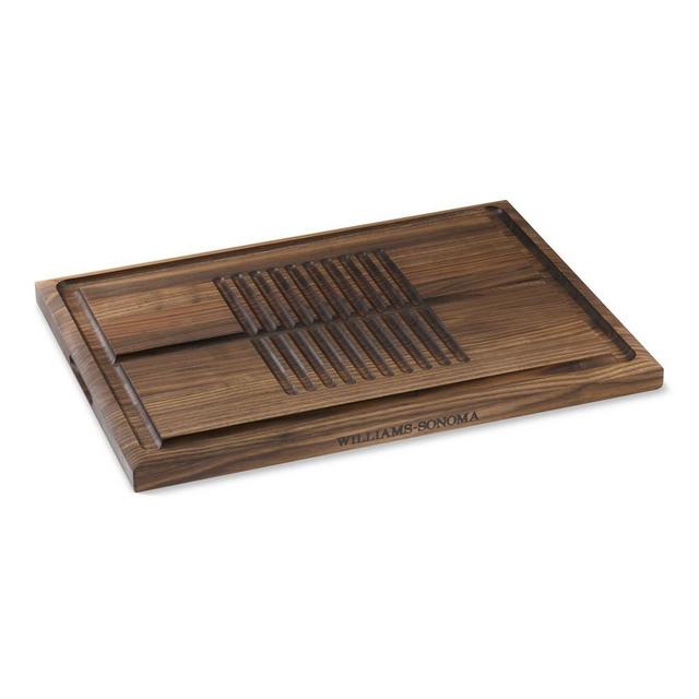 Williams Sonoma Essential Cutting & Carving & Carving Board, Walnut, Large