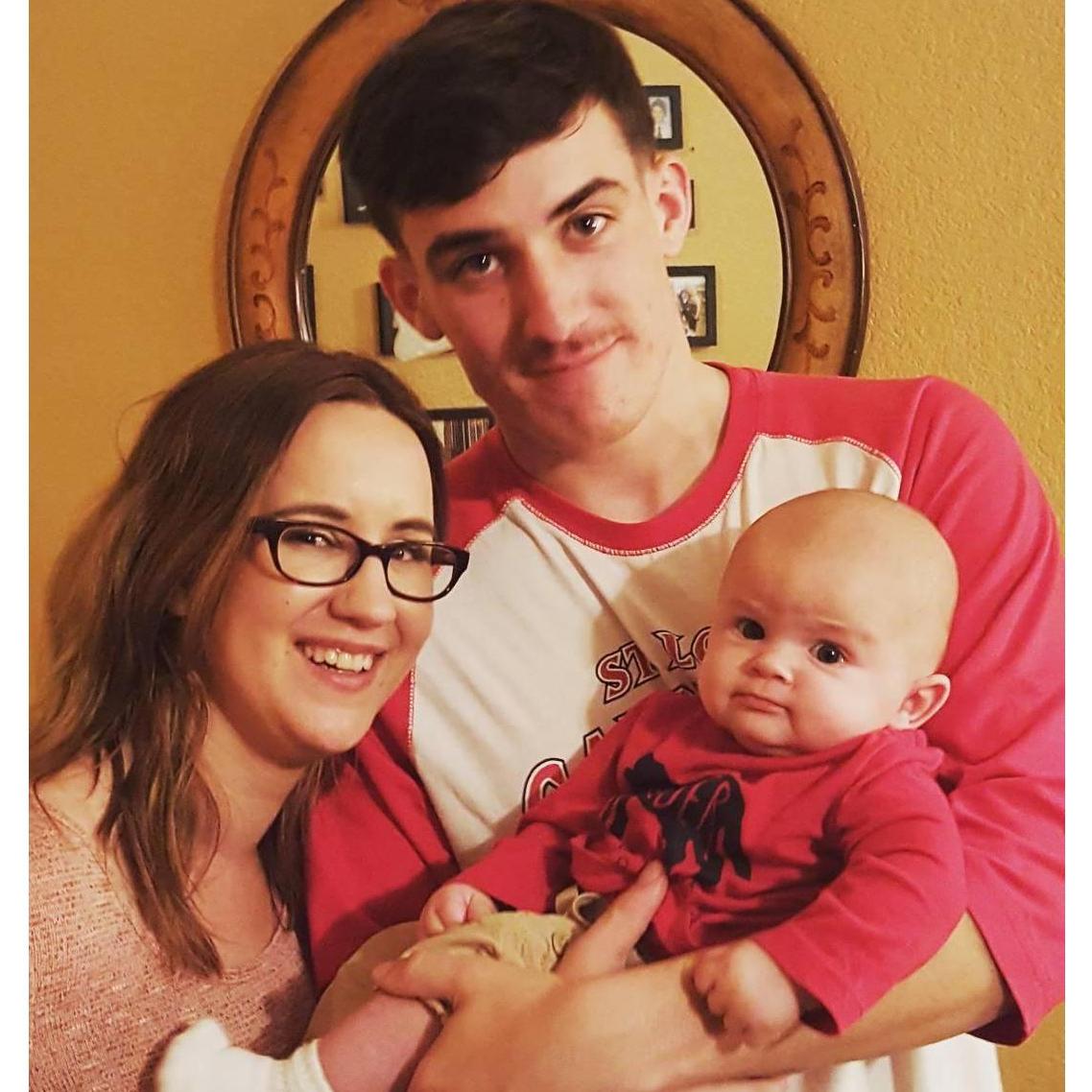 Mark with his sister and nephew, Brittany & Johnny (2016)